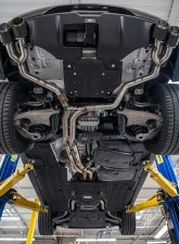 Fabspeed Rear Non-Resonated Slip-On Sport Exhaust w/ Carbon Fiber Tips Porsche Macan S | GTS 2019-2022                                     - FS.POR.19MCNV6.MBPCF - Image 6