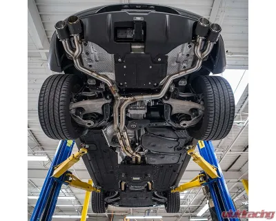 Fabspeed Rear Non-Resonated Slip-On Sport Exhaust w/ Carbon Fiber Tips Porsche Macan S | GTS 2019-2022 - FS.POR.19MCNV6.MBPCF
