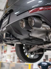 Fabspeed Rear Non-Resonated Slip-On Sport Exhaust w/ Carbon Fiber Tips Porsche Macan S | GTS 2019-2022                                     - FS.POR.19MCNV6.MBPCF - Image 7