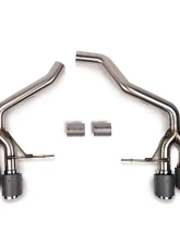 Fabspeed Rear Non-Resonated Slip-On Sport Exhaust w/ Carbon Fiber Tips Porsche Macan S | GTS 2019-2022                                     - FS.POR.19MCNV6.MBPCF - Image 7