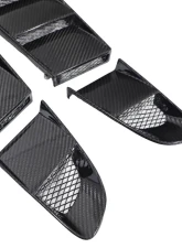Fabspeed Carbon Fiber Spider Rear Engine Louvers Audi R8 V10 2009-2014                                     - FS-CF-AUD-R8SEL - Image 4