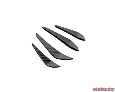 Fabspeed Carbon Fiber Front Bumper Canards BMW G80 | G82 2021+ - FS-CF-BMW-GFBC
