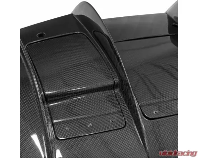 Fabspeed Carbon Fiber Rear Diffuser Ferrari F8 Tributo | Spider 2020+ - FS-CF-FER-F8RD