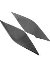 Fabspeed Carbon Fiber Side Air Intake Splitters Ferrari F8 Tributo | Spider 2020+                                     - FS-CF-FER-F8SAI - Image 2