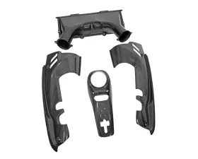 Fabspeed Carbon Fiber 4 Piece Engine Bay Set Ferrari 488 Pista Spider 2020+