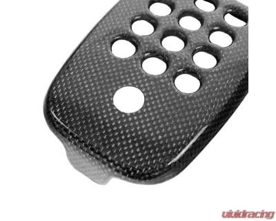 Fabspeed Carbon Fiber Rear Fog Light Cover w/ Reverse Camera Ferrari 488 Pista 2019+ - FS-CF-FER-PIRFLC