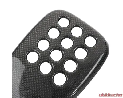 Fabspeed Carbon Fiber Rear Fog Light Cover Ferrari 488 Pista 2019+ - FS-CF-FER-PIRFL