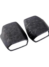 Fabspeed Carbon Fiber Matte Forged Dash Vent Covers Lamborghini Huracan 2015-2019                                     - FS-CF-LAM-HUMFDVC - Image 3