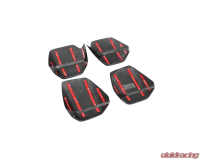 Fabspeed Carbon Fiber Matte Forged Dash Vent Covers Lamborghini Huracan 2015-2019 - FS-CF-LAM-HUMFDVC