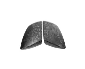 Fabspeed Carbon Fiber Matte Forged Mirror Caps Lamborghini Huracan 2015-2019