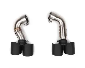 Fabspeed Carbon Fiber Deluxe Exhaust Tips Audi SQ5 2021-2022