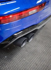 Fabspeed Carbon Fiber Deluxe Exhaust Tips Audi SQ5 2021-2022                                     - FS.AUDI.SQ5.QDTC - Image 8