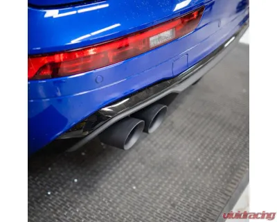 Fabspeed Carbon Fiber Deluxe Exhaust Tips Audi SQ5 2021-2022 - FS.AUDI.SQ5.QDTC