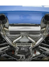 Fabspeed Valvetronic Exhaust System w/ Satin Black Tips BMW M3 | M4 (F80/F82) 2014-2020                                     - FS.BMW.F8X.VLVB - Image 14