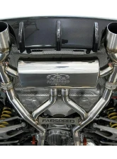 Fabspeed Valvetronic Exhaust System w/ Satin Black Tips BMW M3 | M4 (F80/F82) 2014-2020                                     - FS.BMW.F8X.VLVB - Image 5