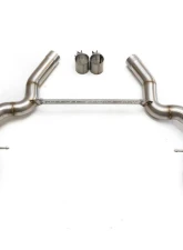 Fabspeed Muffler Bypass Pipes w/ Polished Stainless Steel Quad Style Tips BMW M5 F90 2017+                                     - FS.BMW.F90.MBP - Image 3