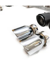 Fabspeed Muffler Bypass Pipes w/ Polished Stainless Steel Quad Style Tips BMW M5 F90 2017+                                     - FS.BMW.F90.MBP - Image 5