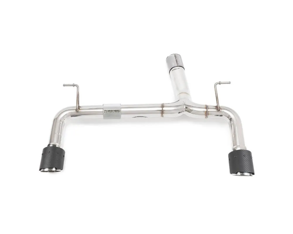 Fabspeed Muffler Bypass Exhaust w/ Satin Black Tips, M Performance Diffuser & Resonator Bypass Midpipe BMW M235i F22 AWD 2014-2016 - FS.BMW.M235.MBECBABMP