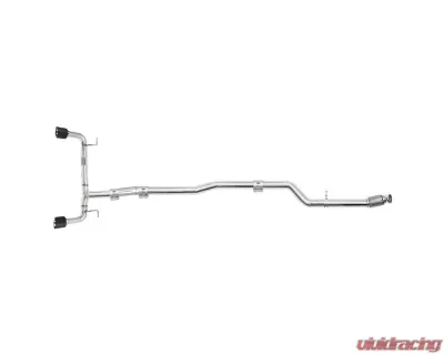 Fabspeed Muffler Bypass Exhaust w/ Satin Black Tips, M Performance Diffuser & Resonator Bypass Midpipe BMW M235i F22 AWD 2014-2016 - FS.BMW.M235.MBECBABMP