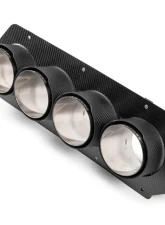 Fabspeed Carbon Fiber Quad Tips Chevrolet Corvette C8 Z06 2023+                                     - FS.CHEVY.C8Z06.QTCF - Image 8