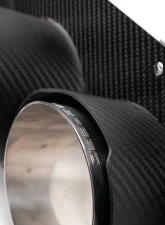 Fabspeed Carbon Fiber Quad Tips Chevrolet Corvette C8 Z06 2023+                                     - FS.CHEVY.C8Z06.QTCF - Image 2