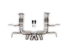 Fabspeed Titanium Supersport X-Pipe Cat-Back Exhaust System w/ Re-use OEM Tips Chevrolet Corvette C8 Z06 2023+