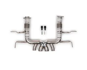Fabspeed Supersport X-Pipe Cat-Back Exhaust System w/ Re-use OEM Tips Chevrolet Corvette C8 Z06 2023+