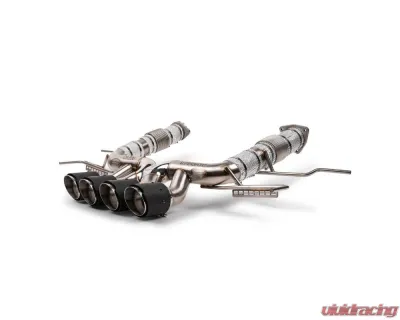 Fabspeed Supersport X-Pipe Cat-Back Exhaust System w/ Carbon Fiber Tips Chevrolet Corvette C8 Z06 2023+ - FS.CHEVY.C8Z06.SSCF