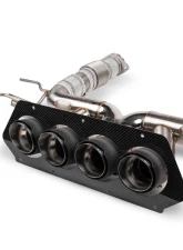 Fabspeed Supersport X-Pipe Cat-Back Exhaust System w/ Carbon Fiber Tips Chevrolet Corvette C8 Z06 2023+                                     - FS.CHEVY.C8Z06.SSCF - Image 3