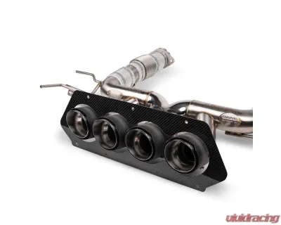 Fabspeed Supersport X-Pipe Cat-Back Exhaust System w/ Carbon Fiber Tips Chevrolet Corvette C8 Z06 2023+ - FS.CHEVY.C8Z06.SSCF