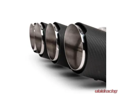 Fabspeed Supersport X-Pipe Cat-Back Exhaust System w/ Carbon Fiber Tips Chevrolet Corvette C8 Z06 2023+ - FS.CHEVY.C8Z06.SSCF