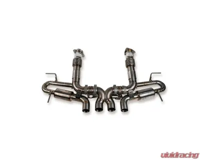 Fabspeed Titanium Valvetronic Cat-Back Exhaust System w/ Re-use OEM Tips Chevrolet Corvette C8 Z06 2023+ - FS.CHEVY.C8Z06.VLV.TI