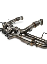 Fabspeed Titanium Valvetronic Cat-Back Exhaust System w/ Re-use OEM Tips Chevrolet Corvette C8 Z06 2023+                                     - FS.CHEVY.C8Z06.VLV.TI - Image 2