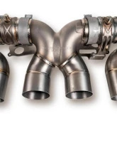 Fabspeed Titanium Valvetronic Cat-Back Exhaust System w/ Re-use OEM Tips Chevrolet Corvette C8 Z06 2023+                                     - FS.CHEVY.C8Z06.VLV.TI - Image 4