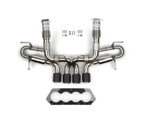 Fabspeed Titanium Valvetronic Cat-Back Exhaust System w/ Carbon Fiber Tips Chevrolet Corvette C8 Z06 2023+