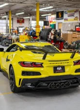 Fabspeed Titanium Valvetronic Cat-Back Exhaust System w/ Carbon Fiber Tips Chevrolet Corvette C8 Z06 2023+                                     - FS.CHEVY.C8Z06.VLVCF.TI - Image 3
