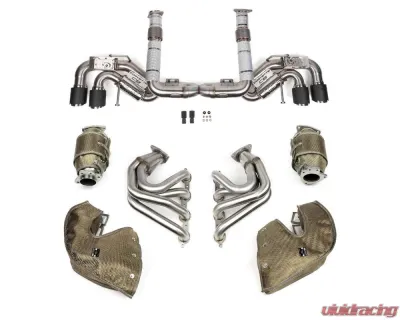 Fabspeed Supersport Exhaust Street Performance Package w/ Carbon Fiber Tips Chevrolet Corvette C8 2020+ - FS.CHEVY.C8.SPKGSSC
