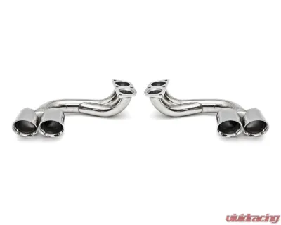 Fabspeed Carbon Fiber Deluxe Quad Style Tips Ferrari 360 | 360CS 1999-2005 - FS.FER.360.QDTCF