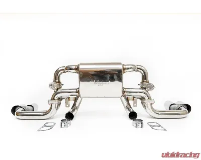 Fabspeed Valvetronic Performance Exhaust System w/ Satin Black Tips Ferrari 360 1999-2005 - FS.FER.360.VLVB
