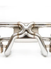 Fabspeed Valvetronic Performance Exhaust System w/ Satin Black Tips Ferrari 360 1999-2005                                     - FS.FER.360.VLVB - Image 6