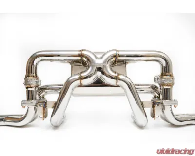 Fabspeed Valvetronic Performance Exhaust System w/ Satin Black Tips Ferrari 360 1999-2005 - FS.FER.360.VLVB