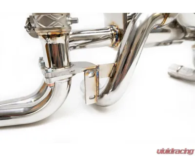 Fabspeed Valvetronic Performance Exhaust System w/ Satin Black Tips Ferrari 360 1999-2005 - FS.FER.360.VLVB