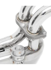 Fabspeed Supersport X-Pipe Exhaust System w/ Satin Black Tips & Valves Ferrari F430 2005-2009                                     - FS.FER.430.SSXTVB - Image 2