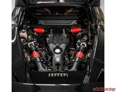Fabspeed 4 Ply Silicone Boost Hoses Ferrari F8 Tributo 2020+ - FS.FER.F8.BH