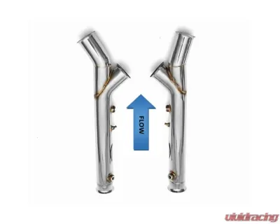Fabspeed Primary Race Pipes w/o Valves Lamborghini Murcielago LP640 2007-2010 - FS.LAM.MUR640.PCB