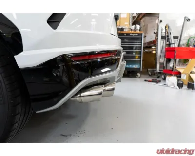 Fabspeed Carbon Fiber Deluxe Quad Style Tips Lamborghini Urus 2018+ - FS.LAM.URUS.QDTC