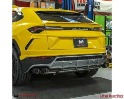 Fabspeed Carbon Fiber Deluxe Quad Style Tips Lamborghini Urus 2018+ - FS.LAM.URUS.QDTC