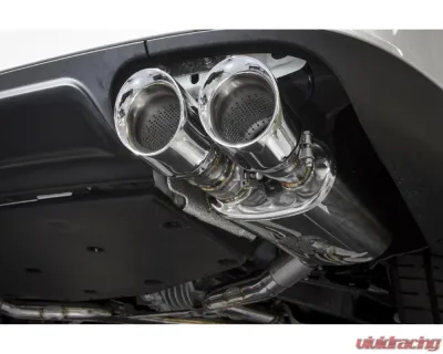 Fabspeed Street Performance Package w/ Satin Black Tips Maserati Ghibli RWD 2013+ - FS.MAS.GH.PKGSECUB