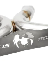 Fabspeed Supersport X-Pipe Exhaust System w/ Can-Am Quad Style Black Tips McLaren 650S 2014-2017                                     - FS.MCL.650S.SSXQB - Image 3