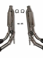 Fabspeed Valved Exhaust with Dual Tips Satin Black Mercedes-Benz AMG G63 2019+                                     - FS.MER.19G63.VLVB - Image 4